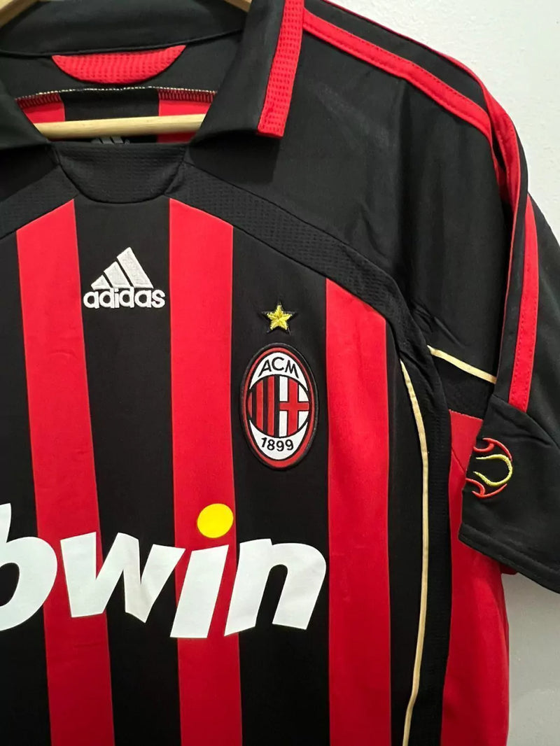 Camisa Retrô adidas Milan 2007 home - Kaká 22