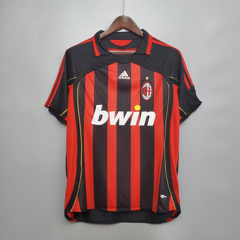 Camisa Retro 06/07 AC Milan home