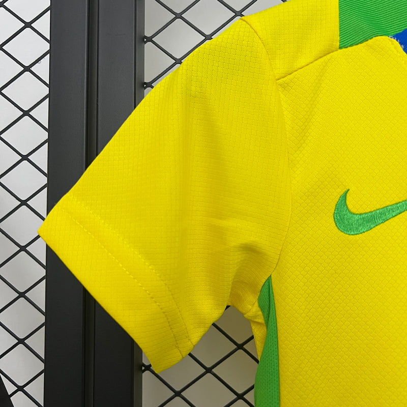 Conjunto Kids Brasil 25/26 - Home