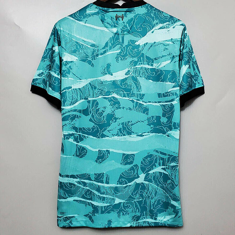 Camisa Liverpool II 20/21 Azul Turquesa - Nike - Masculino Torcedor